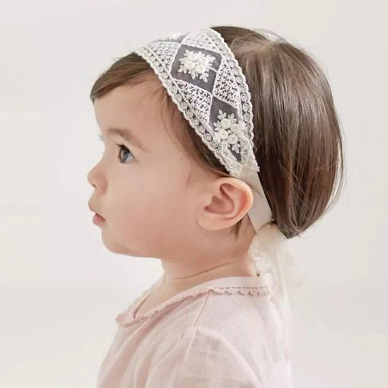 Baby Hair Band Baby Child Lace Headband Baby Girl Princess Hair Accessories Hundred Days Photography Ornaments Hair Accessories