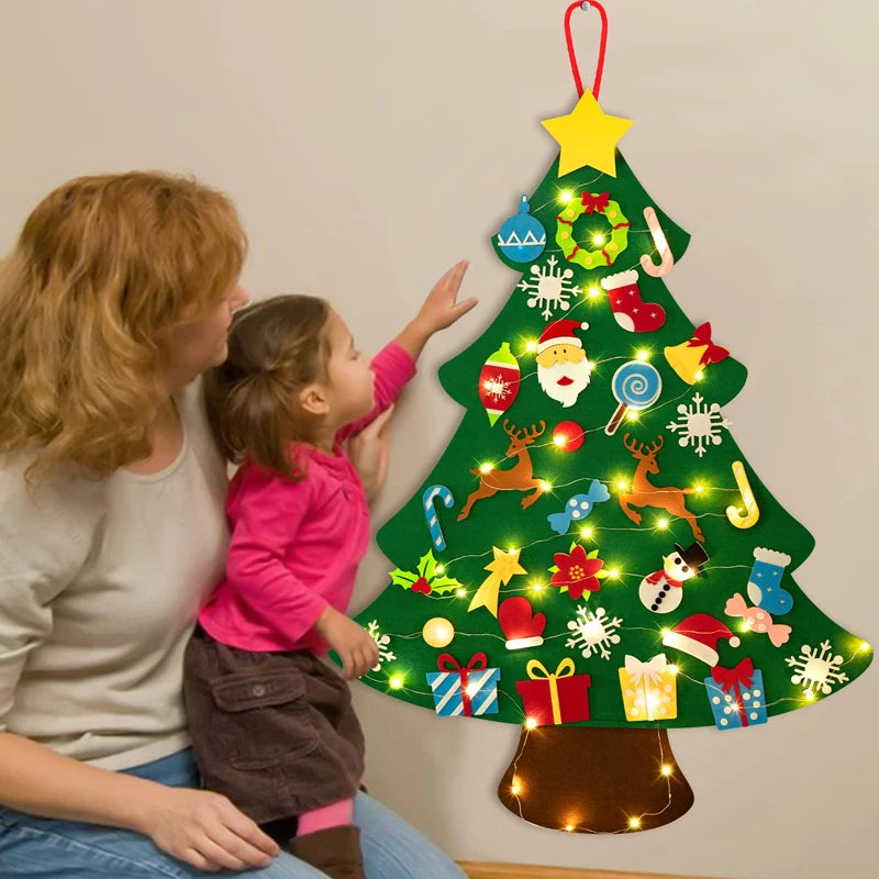 🤶2024 Felt Christmas Tree🎄for Kids