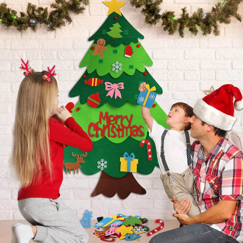 🤶2024 Felt Christmas Tree🎄for Kids