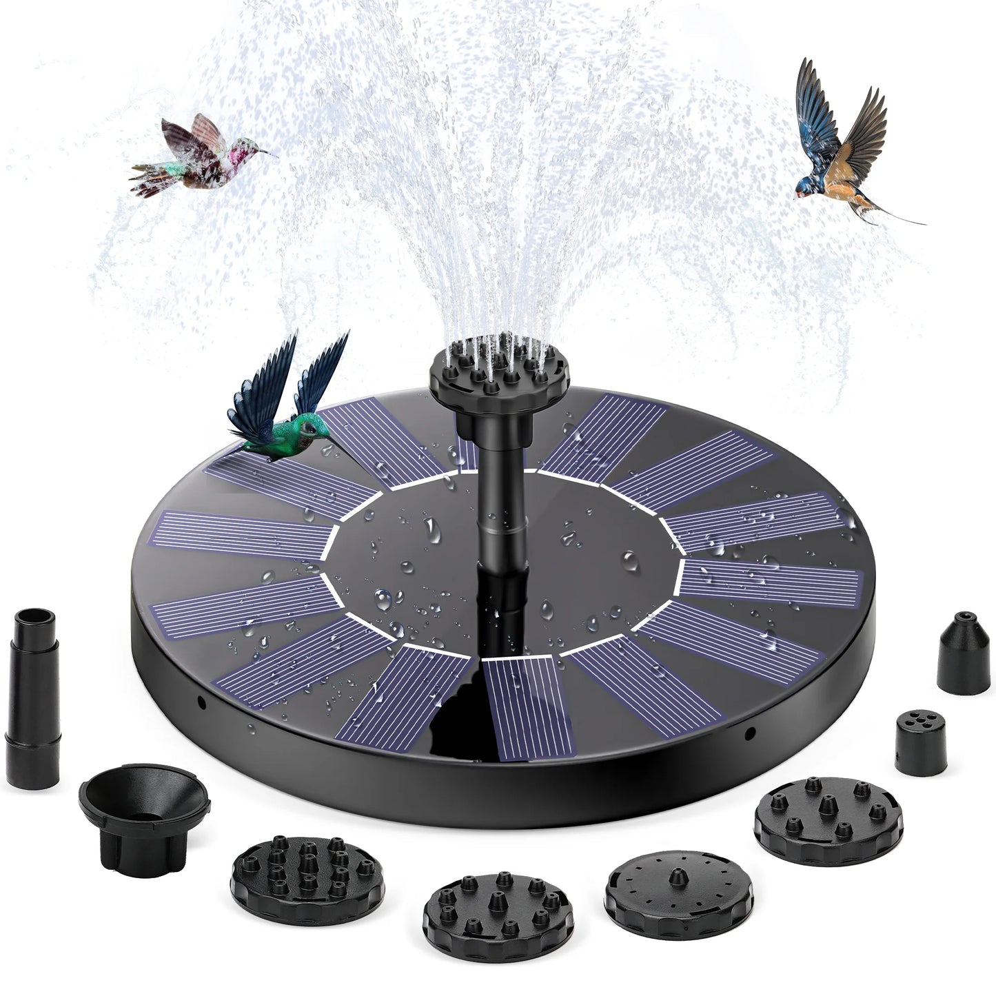 🌞 AquaRay Solar Fountain™